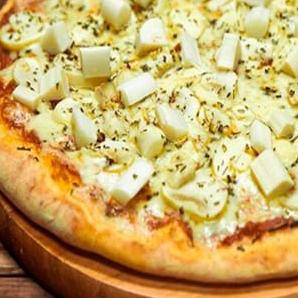 Pizza Palmito Com Catupiry