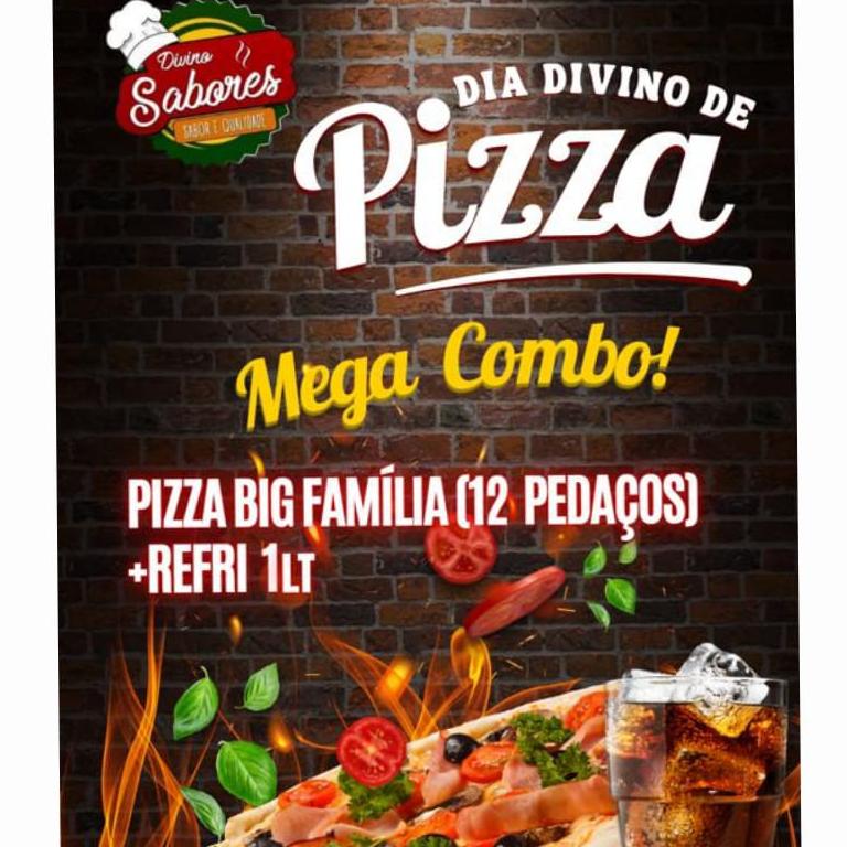 Pizza Big Família + Refrigerante 2 Litro