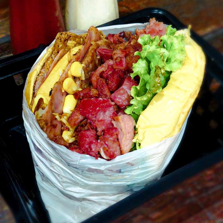 Hambúrguer X-egg Bacon