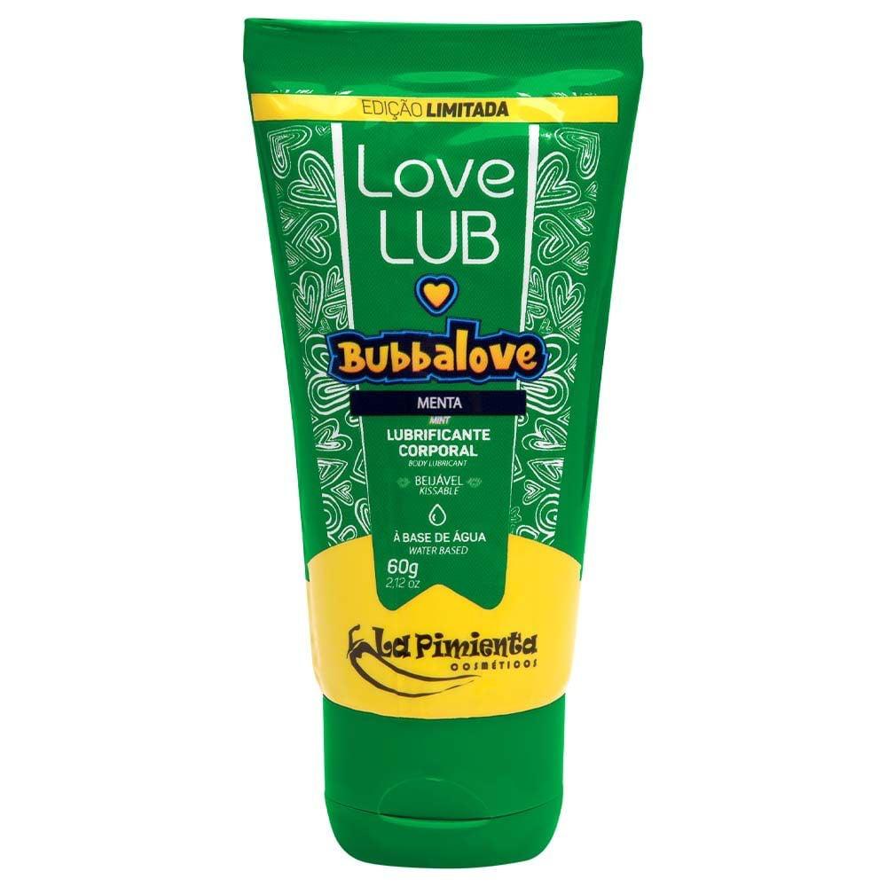 Lubrificante Love Lub Bubbalove Menta 60g La Pimienta