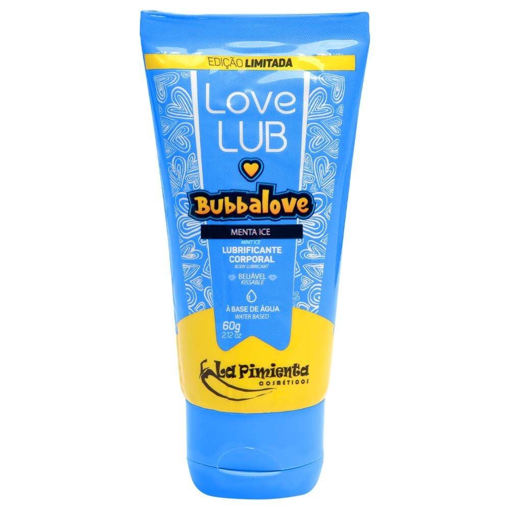 Lubrificante Love Lub Bubbalove Menta Ice 60g La Pimienta