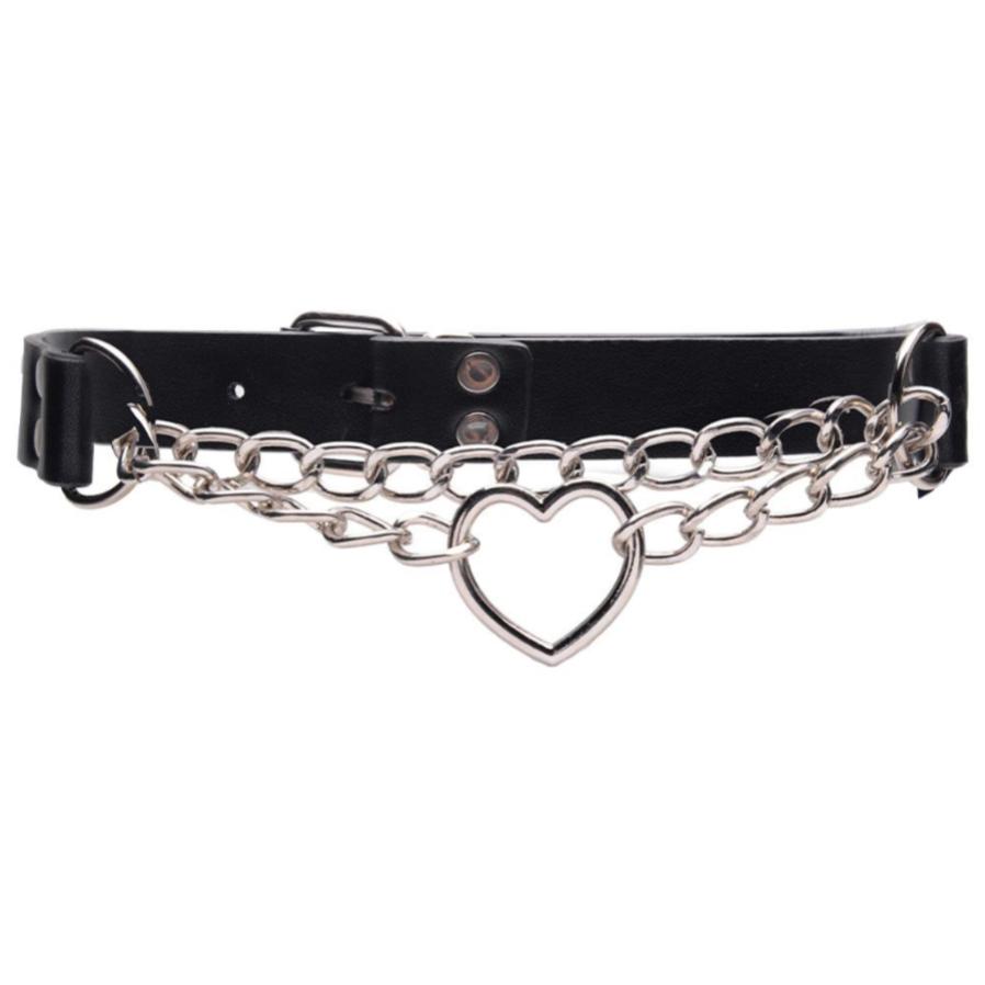 Coleira Bondage Corrente CoraÇÃo Sexy Import