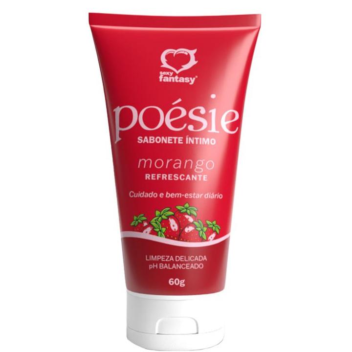 Sabonete Íntimo Refrescante PoÉsie 60g Sexy Fantasy