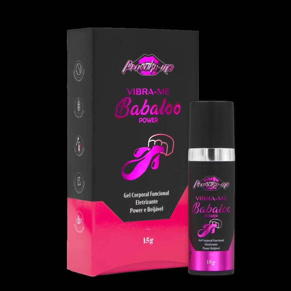 Vibra-me Babaloo Power Gel Eletrizante BeijÁvel 15g Provoke-me