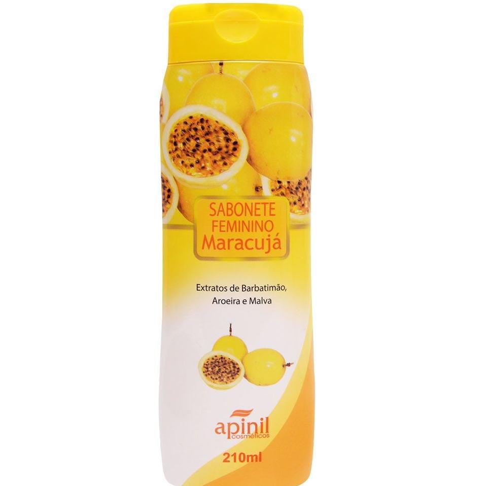 Sabonete Líquido Aromático 210ml Apinil Maracujá 