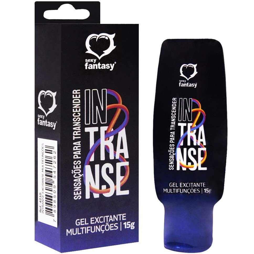 Intranse Gel Excitante Multifunções 15g Sexy Fantasy