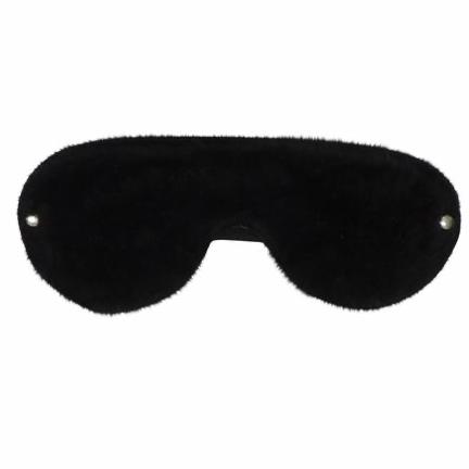 Tapa Olhos Com Pelucia Brasil Fetiche - Preto