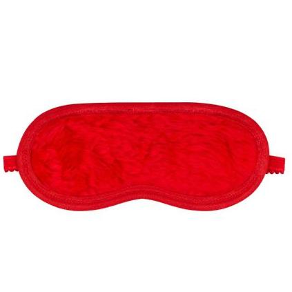 Tapa Olhos Com PelÚcia Brasil Feitiche  Vermelho