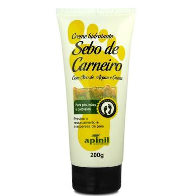 Creme Hidratante Sebo De Carneiro 200g - Argan E Cacau