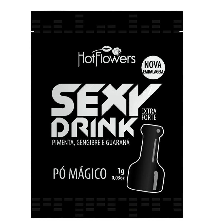 Sexy Drink PÓ MÁgico Extra Forte Sache 1g Hot Flowers