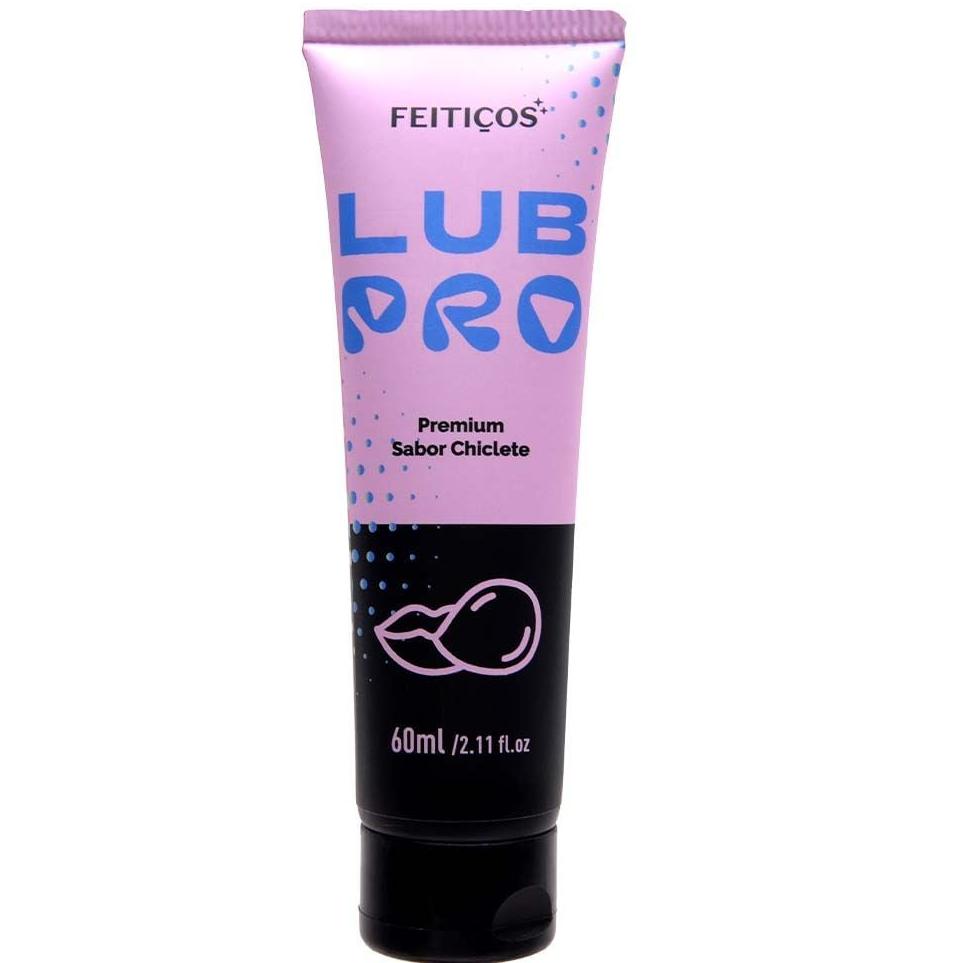 Lubpro Chiclete Lubrificante Premium 60ml Feitiços